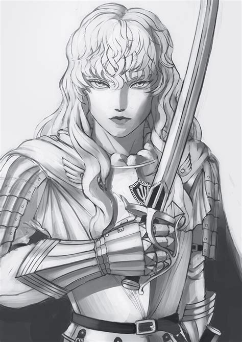 Griffith Berserk Drawing