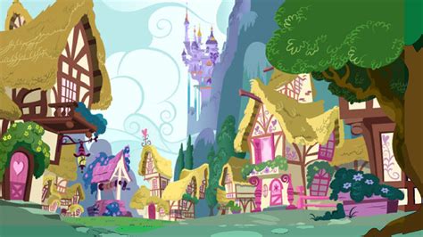 My Little Pony: FIM - Ponyville Background by Rose80149 on DeviantArt