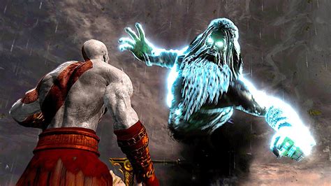 God Of War 3 Kratos Vs Zeus Final Battle