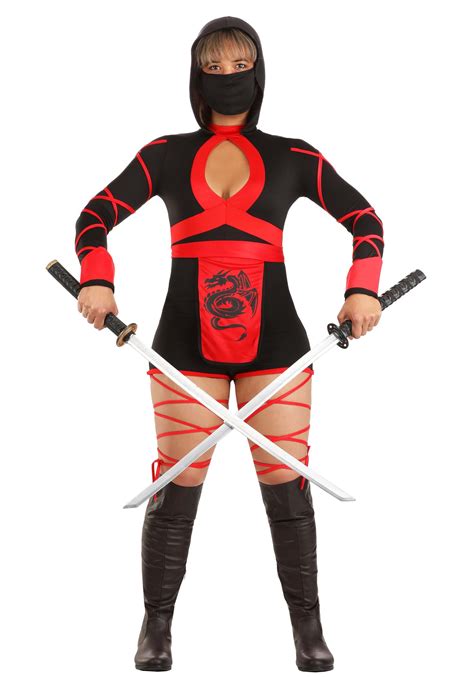 Women's Dragon Ninja Costume