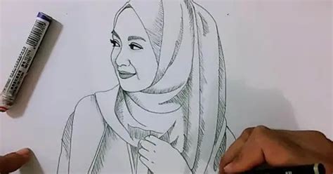 Tips Menggambar Sketsa Orang Berhijab yang Mudah – Cianjur Ekspres