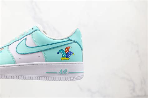 Nike Air Force 1 White Teal zapatilla