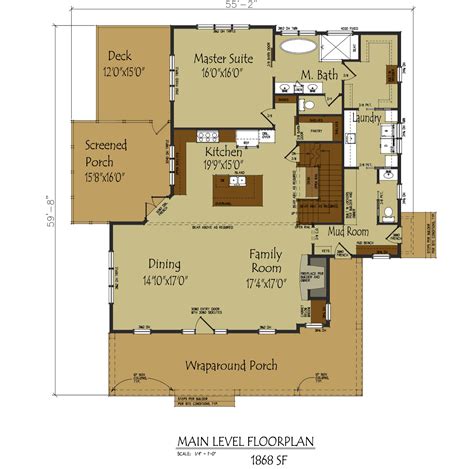 Country Home Floor Plans Wrap Around Porch Design | Viewfloor.co