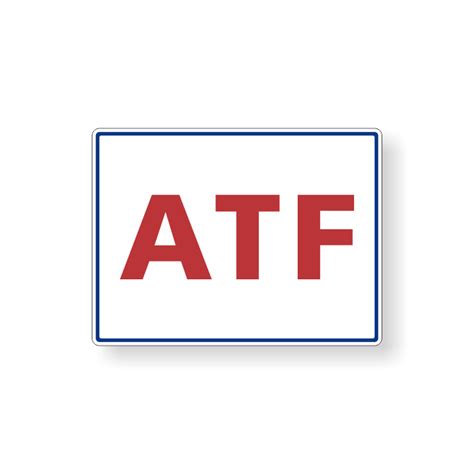 ATF Decal | Devco Consulting