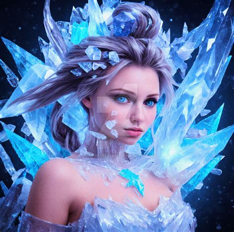 Frost Queen. Concept Art by exclusiveartmaker193 on DeviantArt