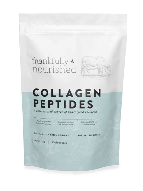 Thankfully Nourished Collagen Peptides 150g