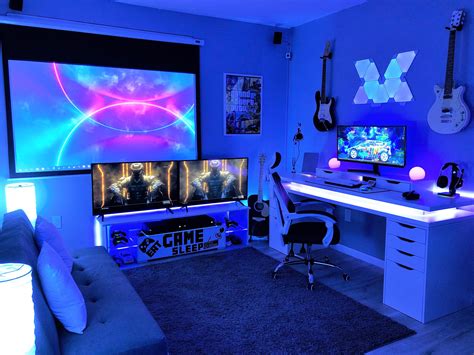 Richi-81 | Computer gaming room, Gaming room setup, Gamer room