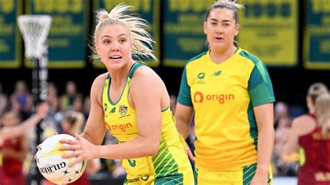 'Netball is ever-evolving' - Australia embraces inclusive uniform choices | Netball News ...