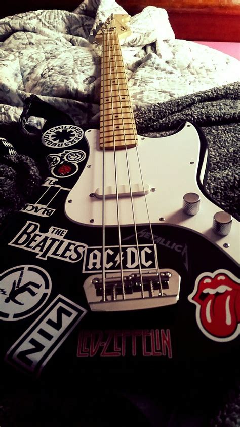 My child. My favorite sticker is the Green Day, Warning sticker. #musik ...