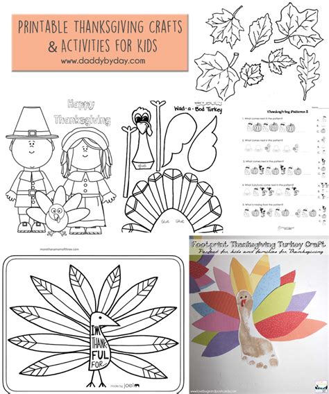 Thanksgiving Printable Craft