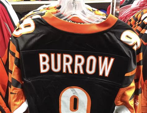 Joe Burrow Bengals Jerseys Are Already Appearing In The Wild