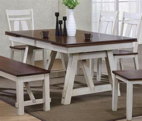 Rectangle Farmhouse Kitchen Table Sets | Koyumprogram