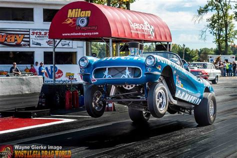 Nostalgia Drag World - NDRL ET Genie Fall Finals Milan, MI October 2014 Issue | Classic racing ...