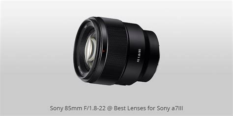 9 Best Lenses for Sony a7III in 2024