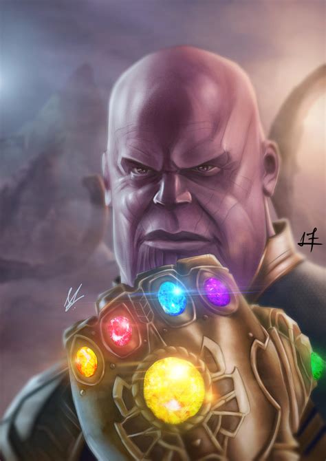 Thanos - Fan Art - Collaboration by ThanArtos on DeviantArt