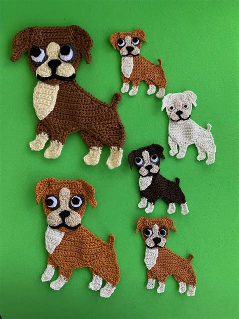 Crochet Boxer Dog Pattern • Kerri's Crochet