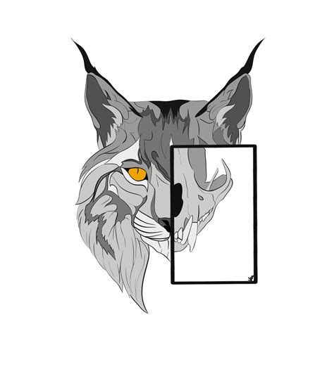 A lynx tattoo idea I designed : r/TattooDesigns