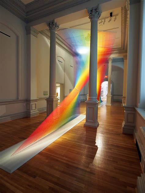 Rainbow Art Installations Dazzle Viewers With Unique Colorful Art