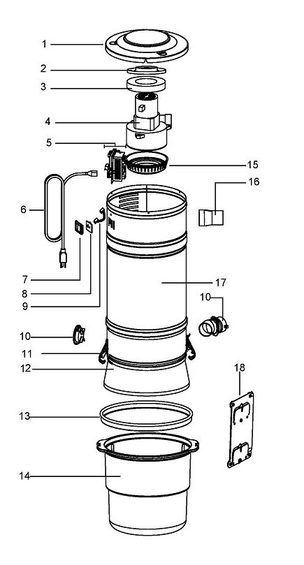 Beam Central Vacuum Parts Diagram - The Best Picture Of Beam