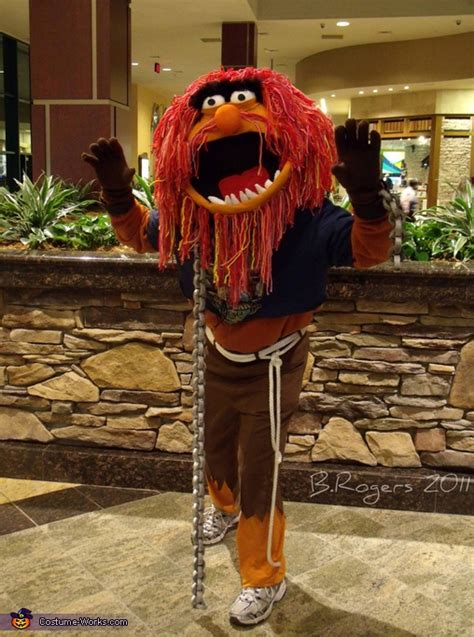 Homemade Muppets Animal costume