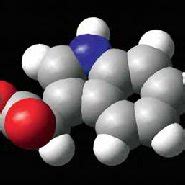 3D structure of indole-3-acetic acid (IAA) (KOJI]-PRODI] et al. 1999 ...