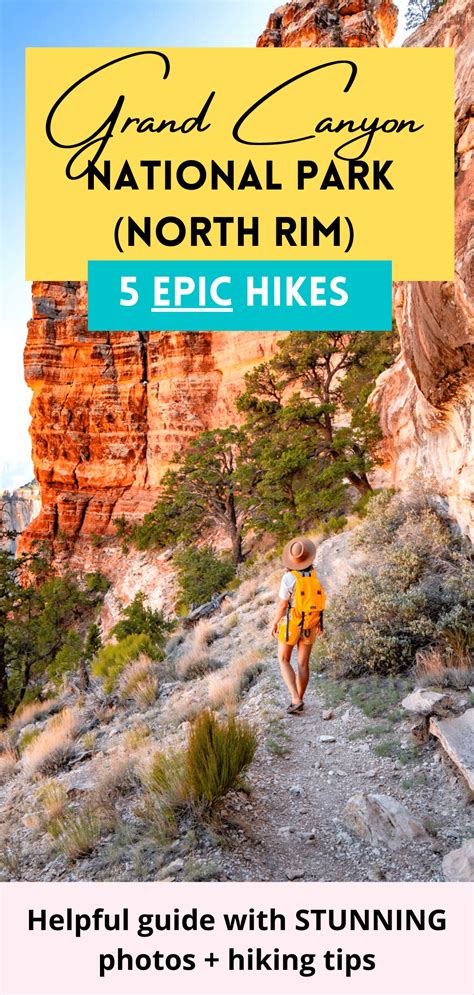 5 BREATHTAKING Grand Canyon NORTH RIM HIKES (+Tips)