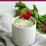 Tropical Swiss Chard Smoothie - It's a Veg World After All®