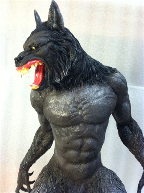 Van Helsing's Velkan Werewolf Statue - Upper Front by TheMrWolf on DeviantArt