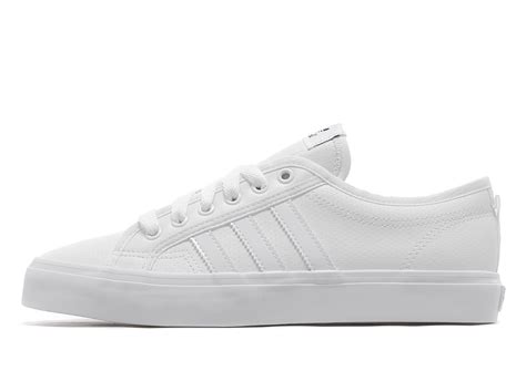 adidas Originals Rubber Nizza Lo in White/Black (White) for Men - Lyst