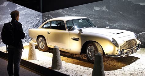 Photos: Aston Martin recreating DB5 car from James Bond films