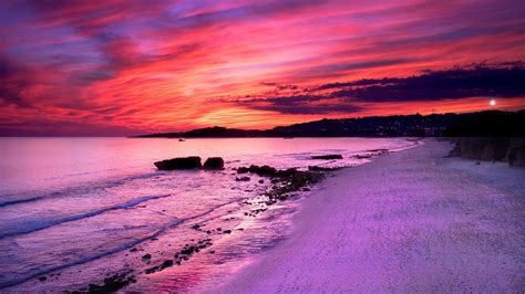 Pink and Purple Sunset Wallpapers - Top Free Pink and Purple Sunset ...