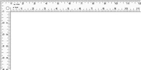 12 Inch Ruler Printable Actual Size