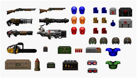 Doom Chain Gun Sprites