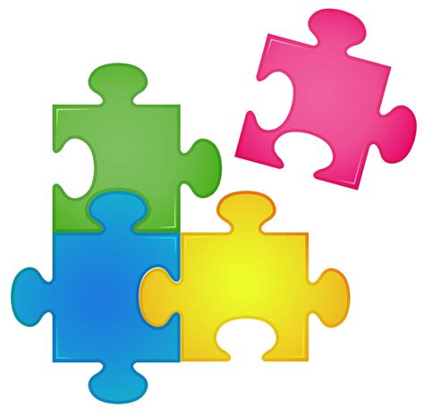 Jigsaw Puzzle Pieces Free Vector Art - (6,295 Free Downloads)