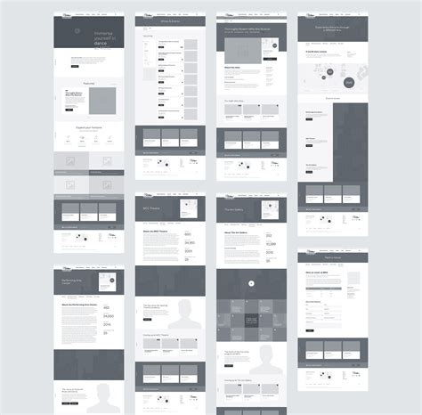 Indesign Wireframe Template