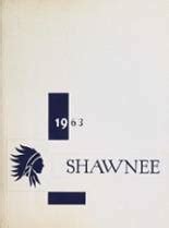 1963 yearbook from Alleghany District High School from Shawsville, Virginia