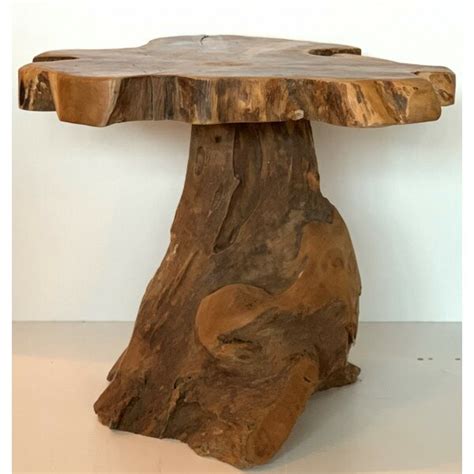 Union Rustic Asaro Solid Wood Tree Stump End Table & Reviews | Wayfair.ca