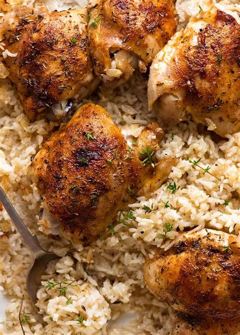 Oven Baked Chicken and Rice – Best Recipes