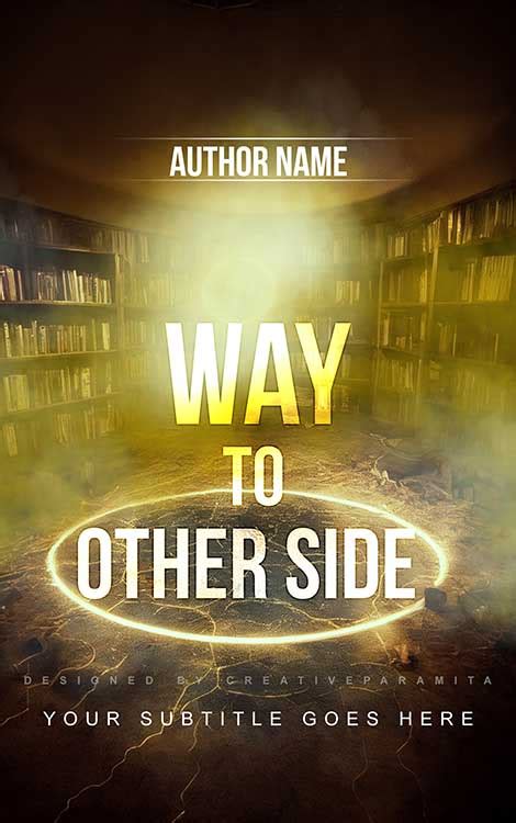 Way to other side Premade book cover