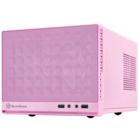 SilverStone Technology Mini-DTX, Mini-ITX Small Form Factor Computer Case SG13P Pink - Buy ...