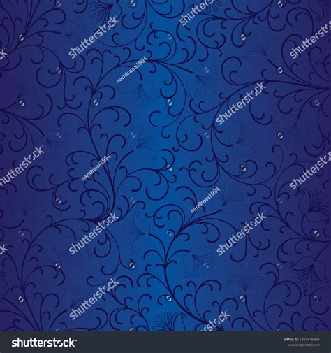 Floral Wallpaper Botanical Leaves Vector Background Stock Vector (Royalty Free) 1397516495 ...