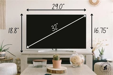 What Are The Dimensions Of A 32 Inch TV? - Measuring Stuff