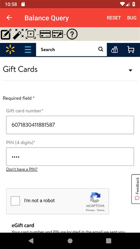 Gift Card Balance (balance check of gift cards) : Amazon.ca: Apps for Android