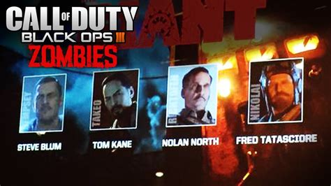 ALL 9 BO3 ZOMBIES CHARACTERS!!! 'Shadows of Evil' & 'The Giant' Maps! (Black Ops 3) - YouTube