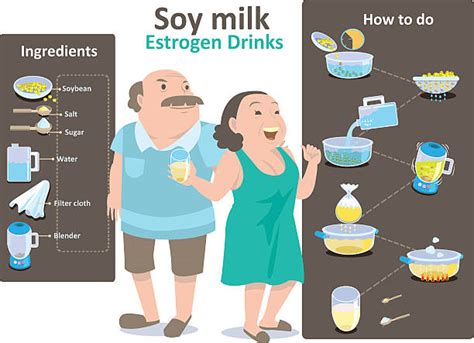 Soy Milk Estrogen Illustrations, Royalty-Free Vector Graphics & Clip Art - iStock