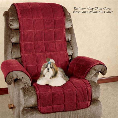 Microplush Pet Furniture Covers with Longer Back Flap