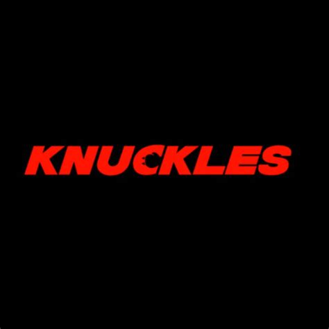 Knuckles flat logo (sonic paramount + series) by Sallierthewolf1 on DeviantArt