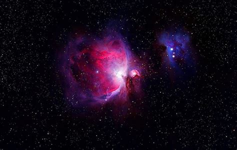 HD wallpaper: black, purple, and blue galaxy, Great Orion Nebula, space, universe | Wallpaper Flare