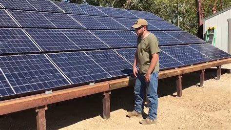 12.7KW Off Grid ground mount Solar install by Off Grid ... | Doovi