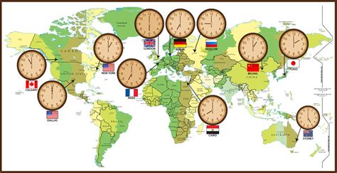 Time Around The World Map – Topographic Map of Usa with States